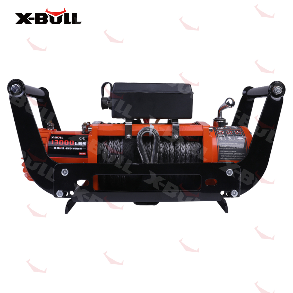 XBULL Winch Mounting Plate Bracket Foldable Cradle ATV For Truck