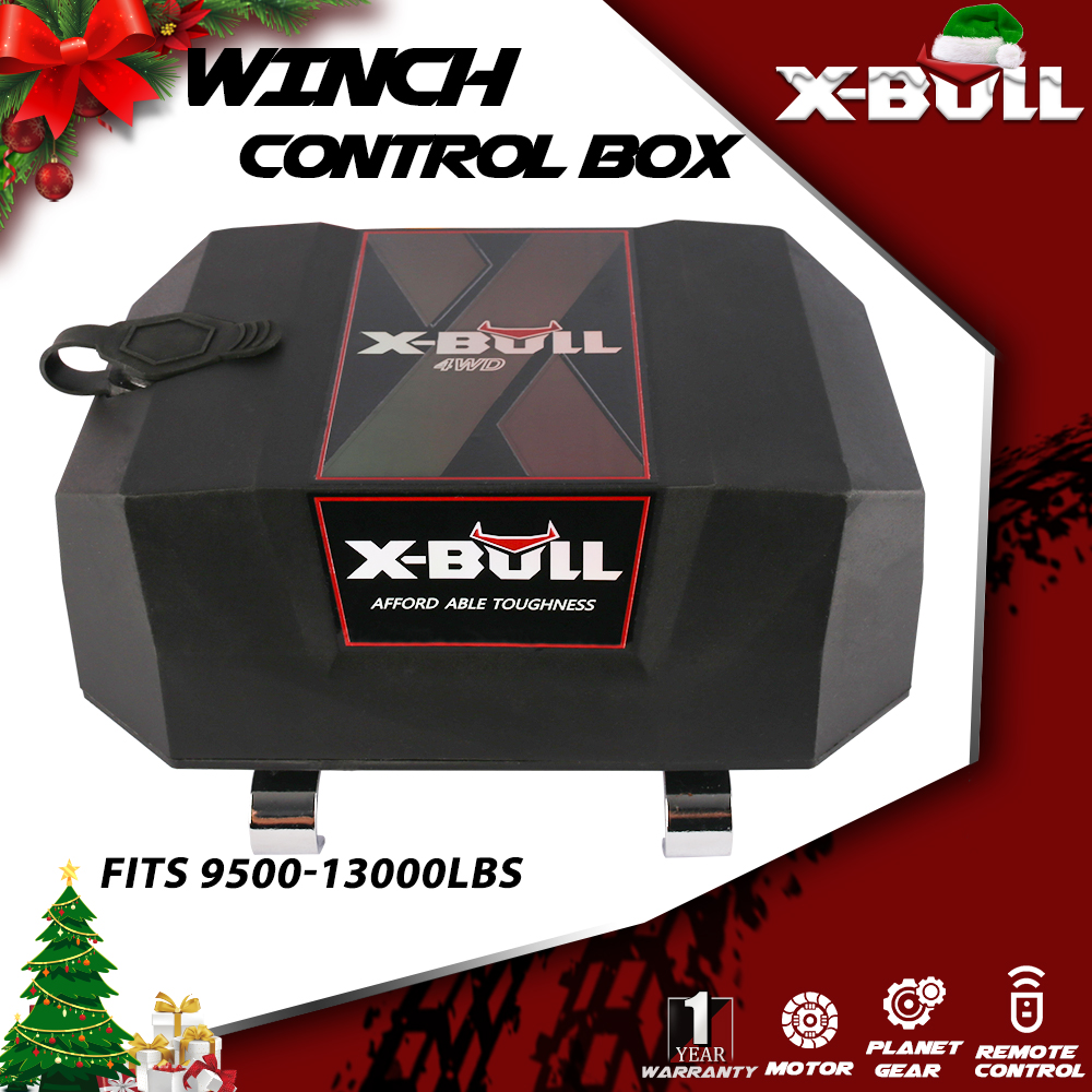 XBULL Control Box Pack Winch 12V Wireless Remote Easy To Install 9500
