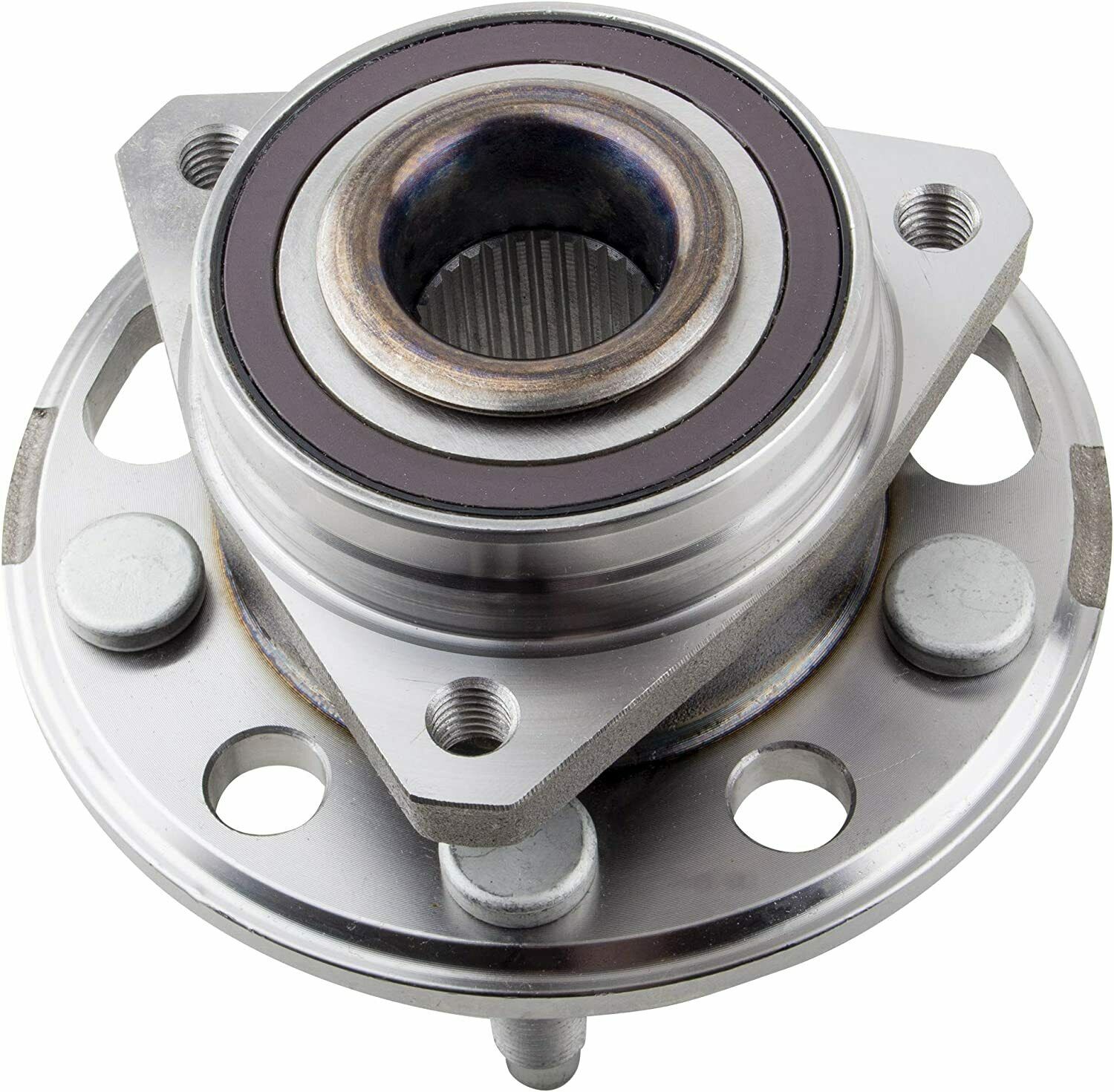 Front Or Rear Wheel Hub Bearing Assembly For Buick LaCrosse, Cadillac XTS, Chevy Malibu, GMC Terrain – 5-Lug, 30 Spline, ABS Sensor Not Included (Motorstarship)