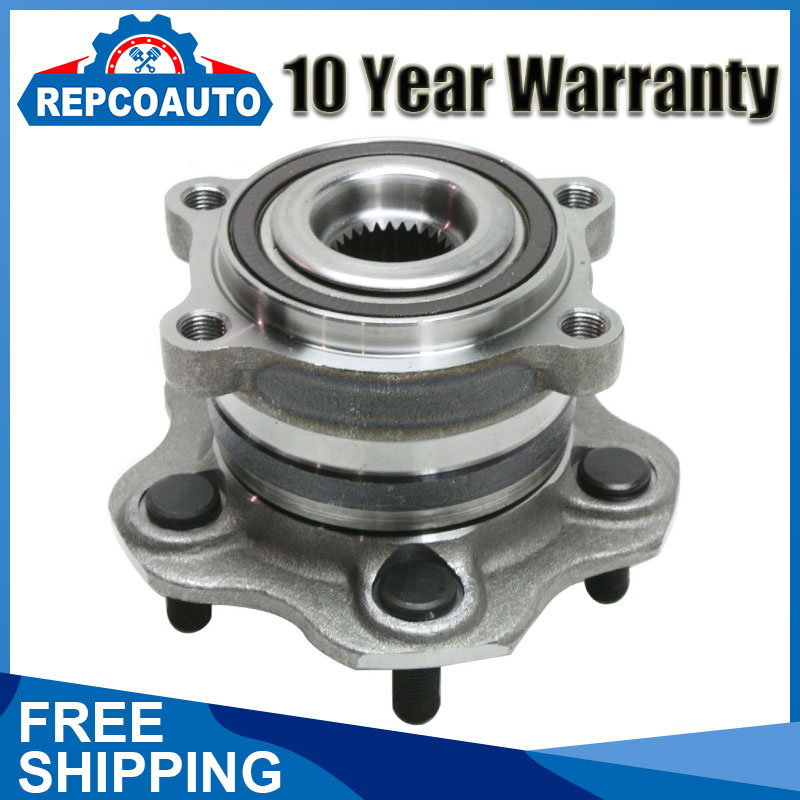 New Set 2 Passenger Wheel Hubs and Bearings for Murano AWD w//ABS Rear Driver