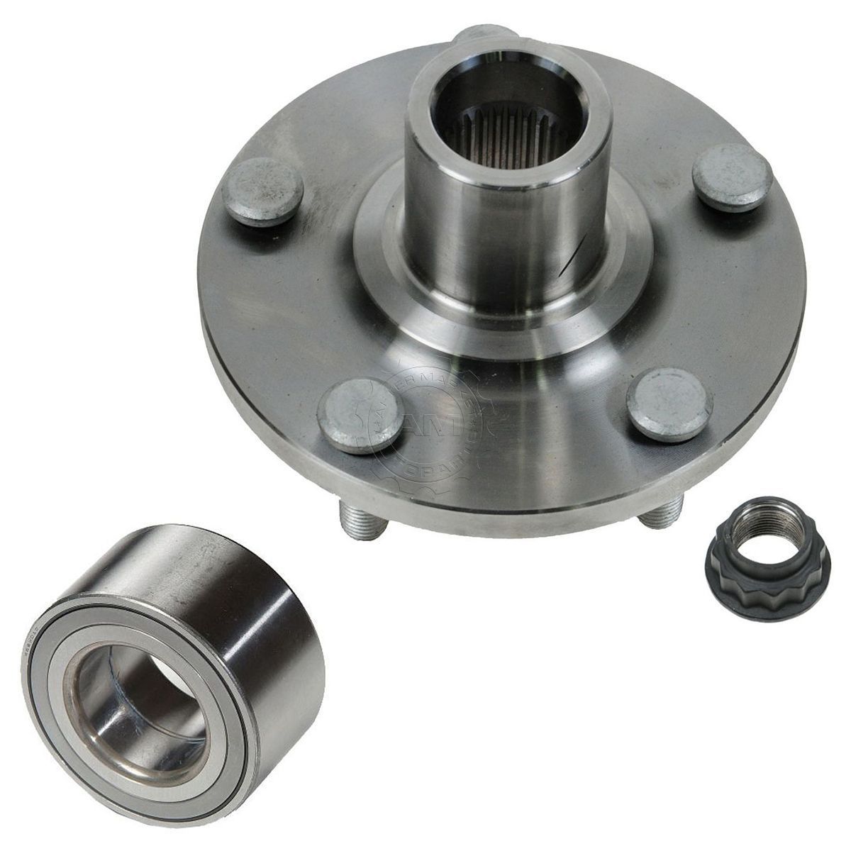 thumbnail interactive-video image 1 of AFA Motors Pair Front Wheel Hub Bearings For Toyota Highlander Avalon Venza Sienna Camry 1 of 6