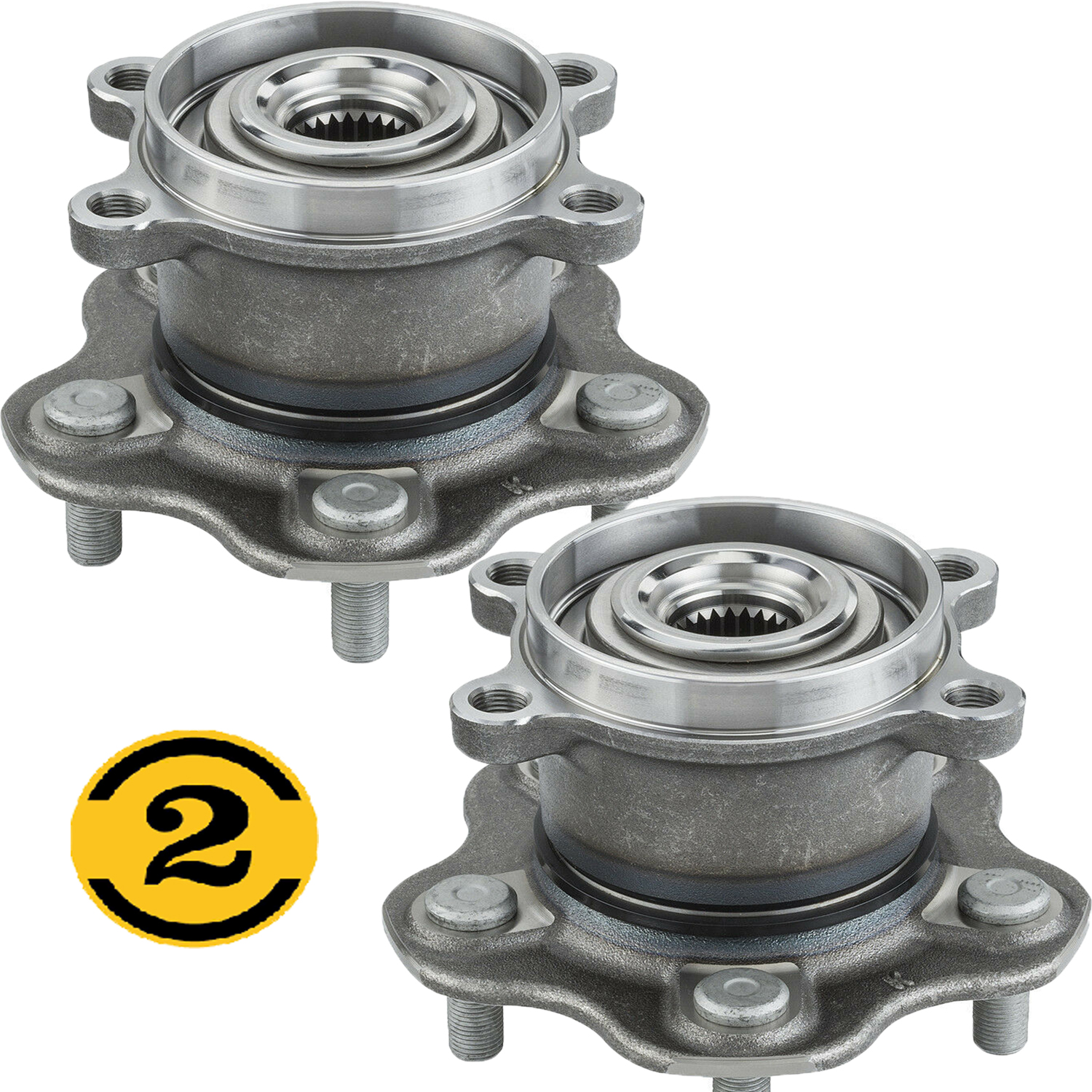 AWD Wheel Hub Replacement Rear Wheel Hub Bearing Assembly 512535 For Nissan Juke, Rogue, Qashqai Models Nissan Rear Wheel Hub Bearing Assembly 512535 AWD