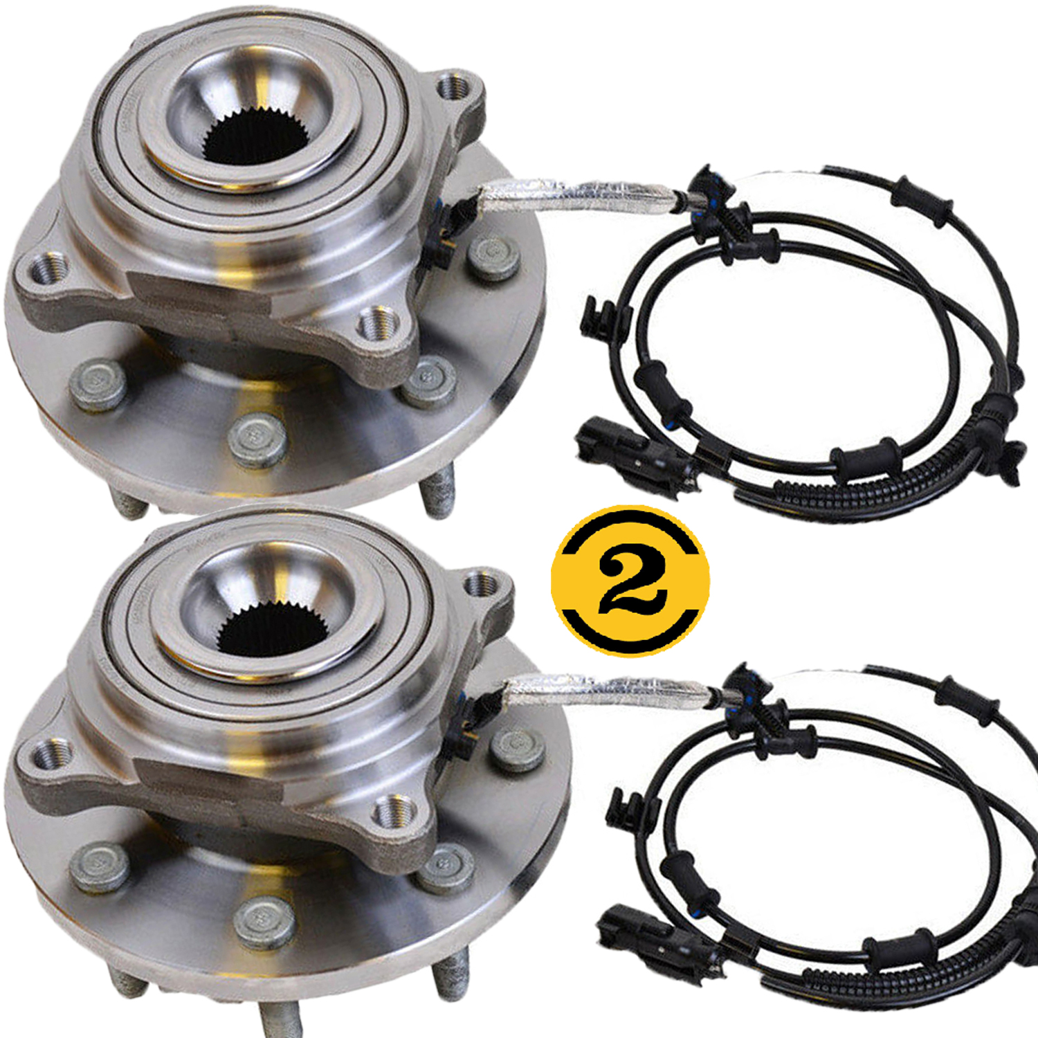 2013-2018 Ram 3500 Wheel Hub Assembly - Quality-Built WH515162 - Front