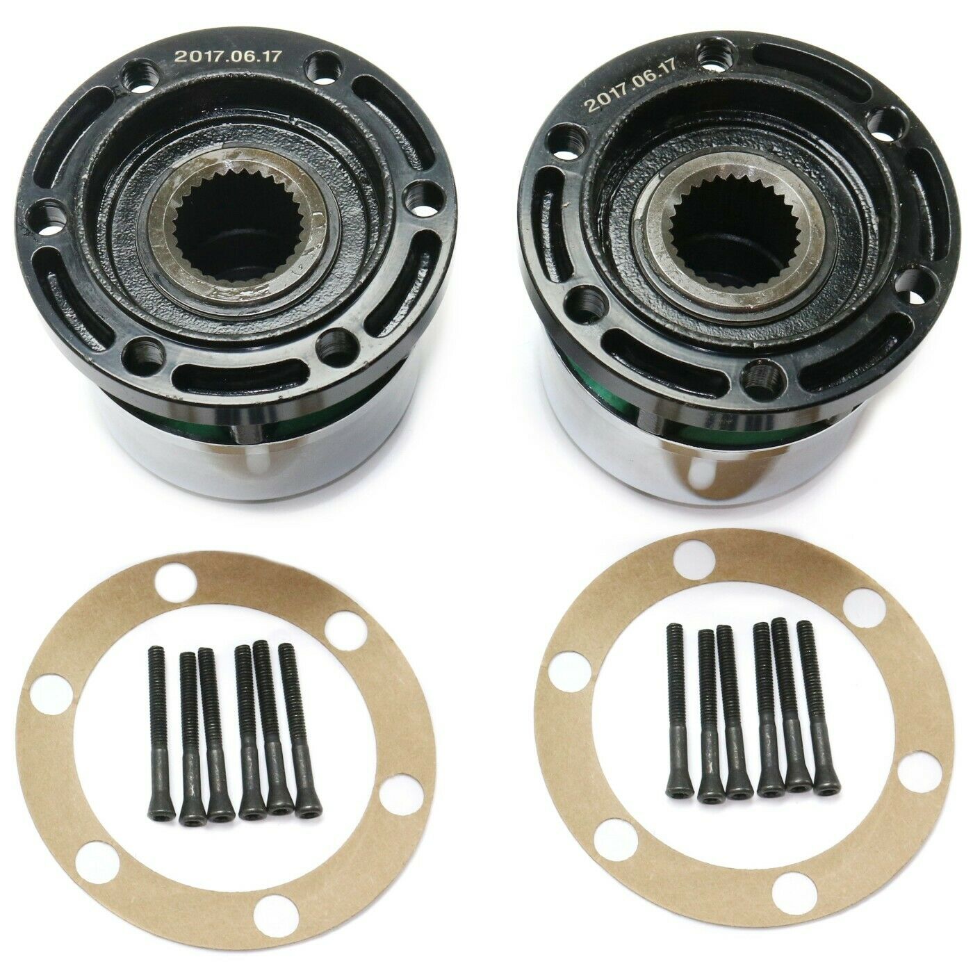 Set of 2 Locking Hubs for Nissan Pathfinder Frontier D21 Brand New