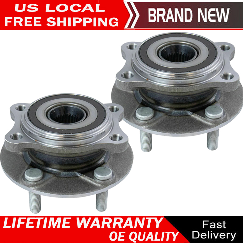 2pcs Front Wheel Bearing Hub for 2016 2017 2018 2019 2020 2021