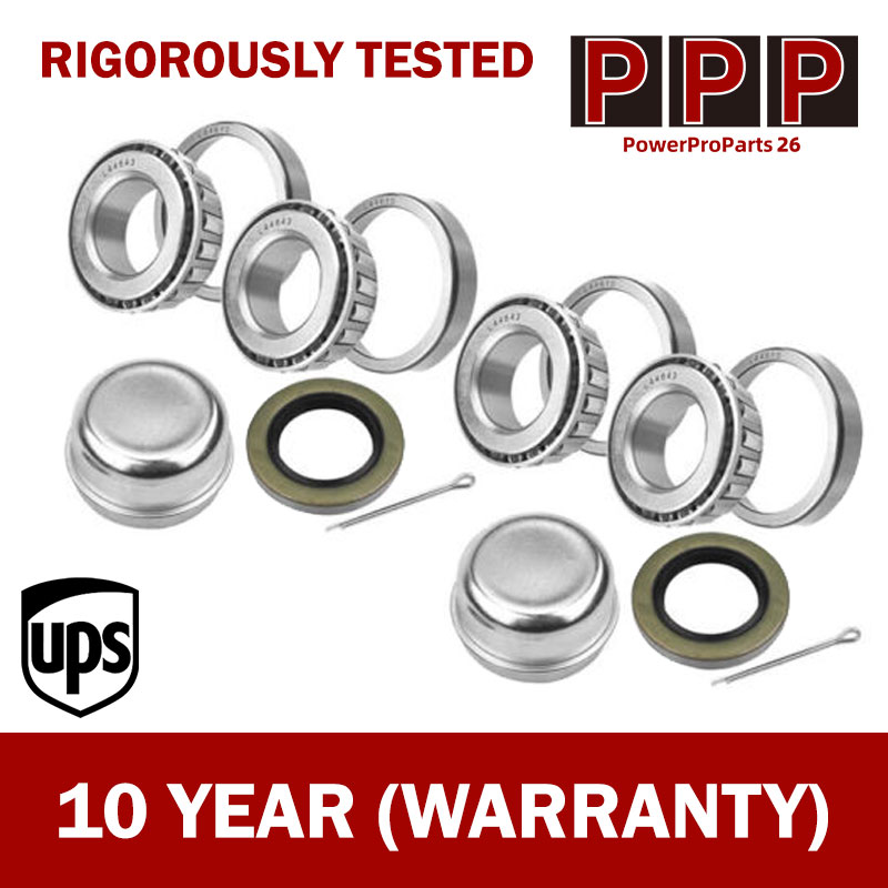 thumbnail image 2 of L44643 Trailer Hub Wheel Bearing Kit With Seal For 2000lb EZ Lube Axle (2 Kits) 2 of 6