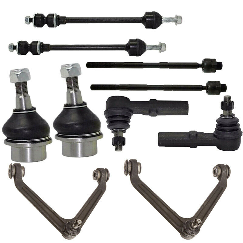 Front Upper Control Arm & Tie Rod Kit For Dodge Ram 1500 2002-2005 – 10pc Kit By Repcoauto