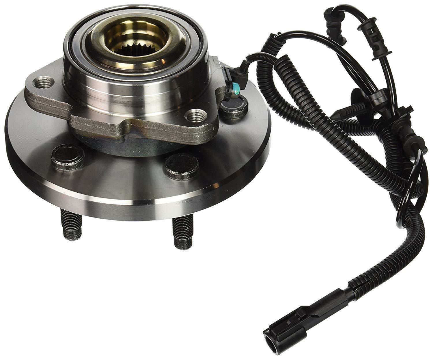 FKG Front Wheel Hub Bearing Kit For 2002-2005 Ford Explorer Mercury Mountaineer - 2 Pieces, ABS, 27 Spline