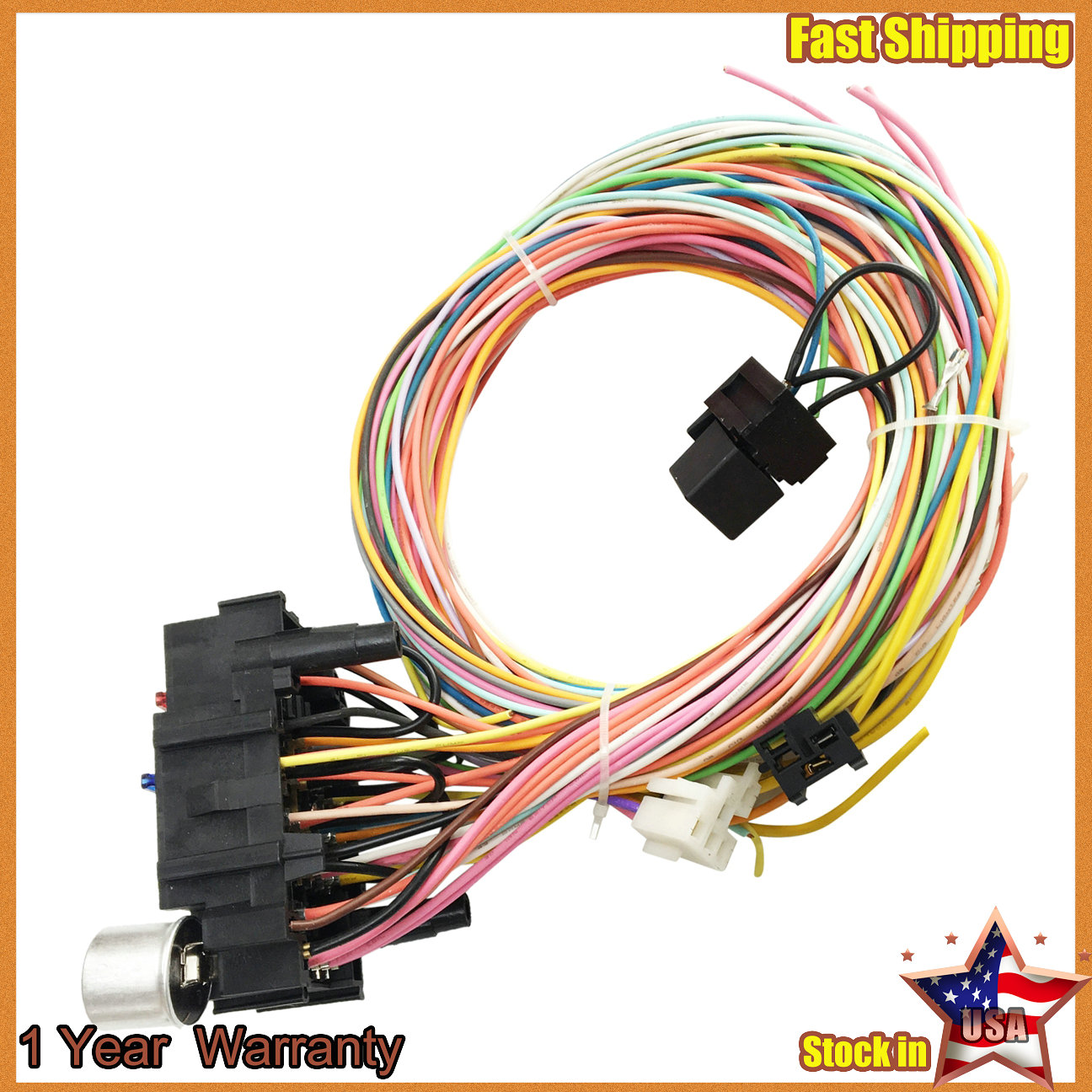 For 73-82 Chevy GMC Pickup Truck Wire Harness Universal Wiring Kit 21