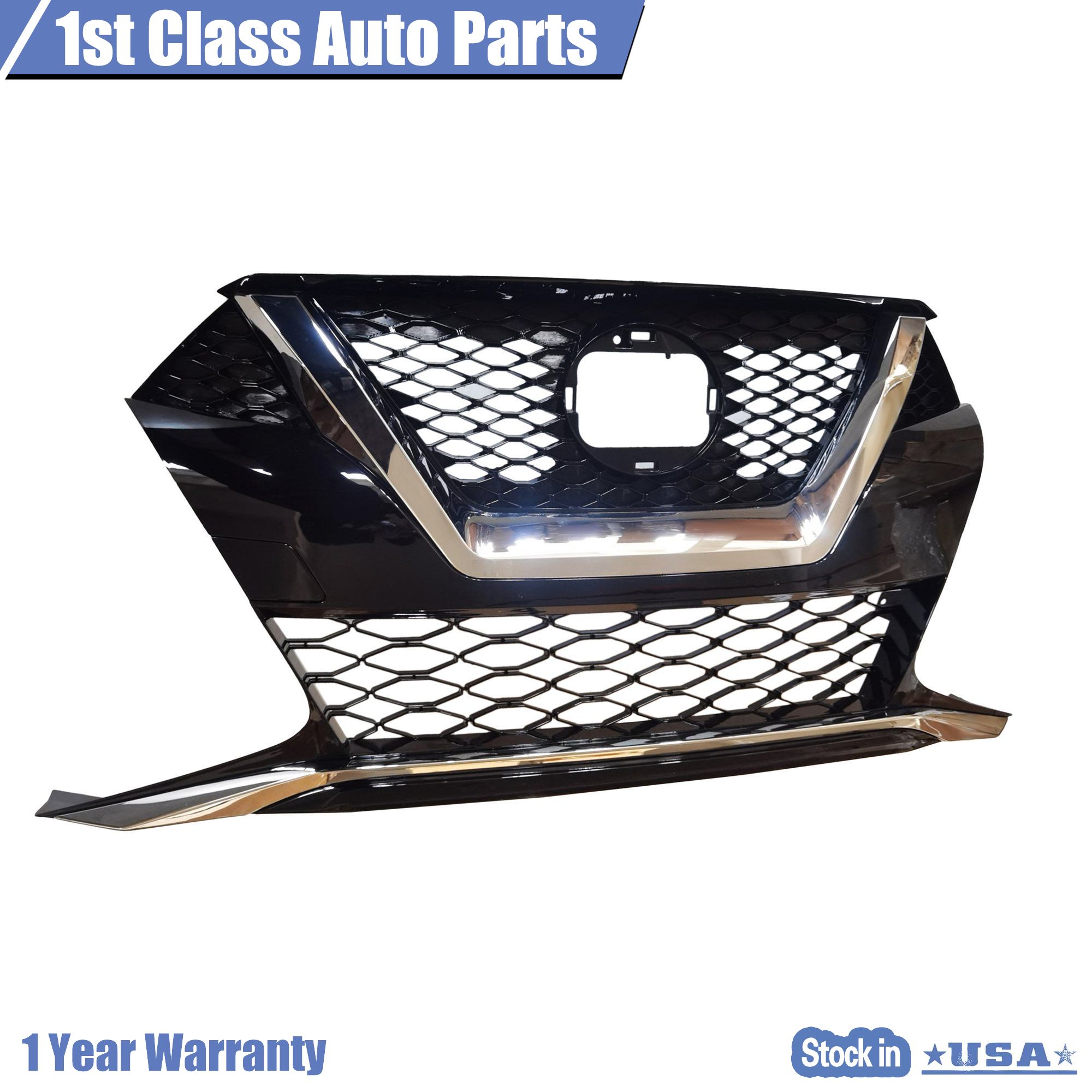 Front Bumper Grille Assembly For 2019-2021 Nissan Maxima 62310