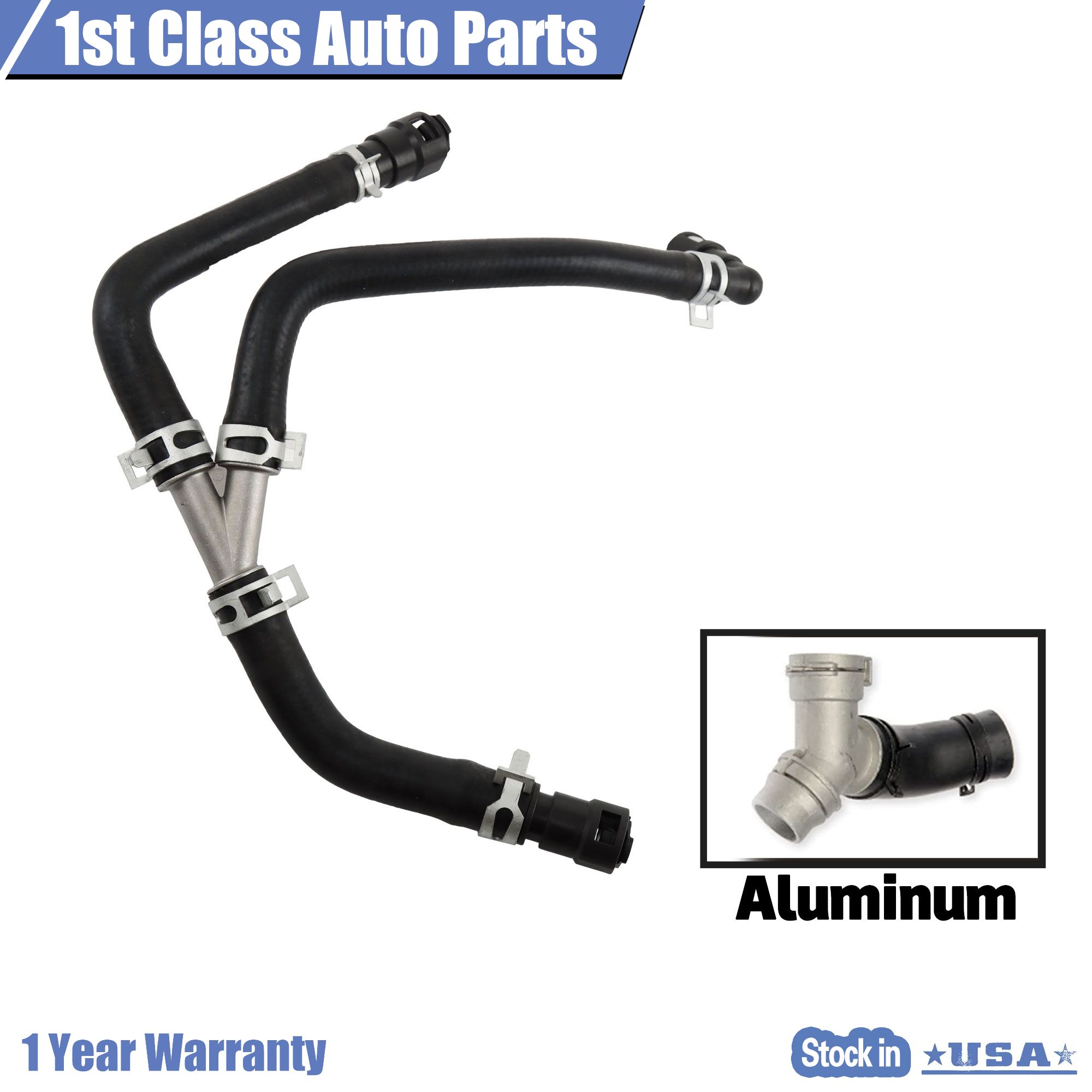 HVAC Heater Hose Assembly For 2011 2012 2013 2014 Ford Expedition