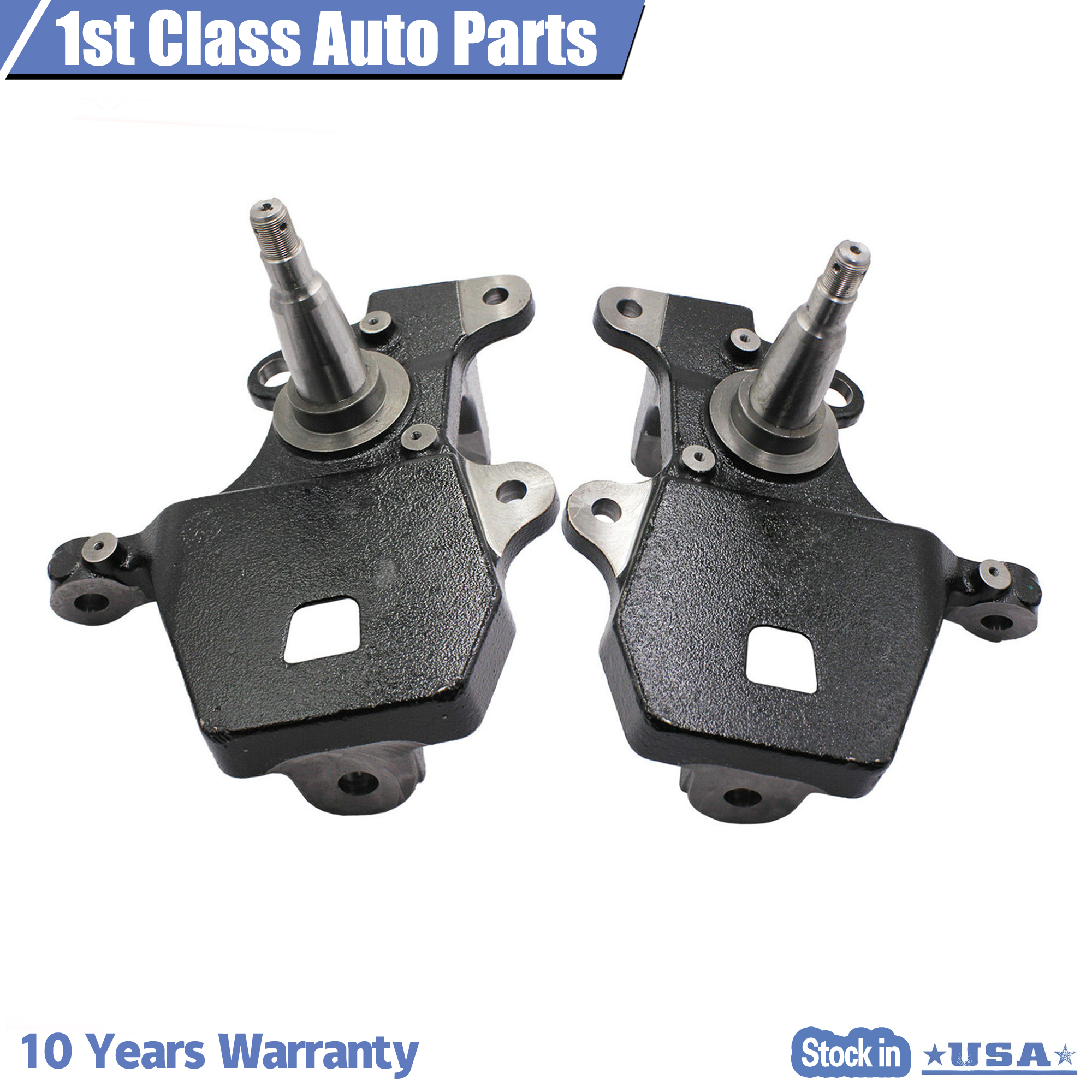 1st Class 2" Drop Spindles For Ford F-150 / Expedition / Navigator (97-04) – Pair