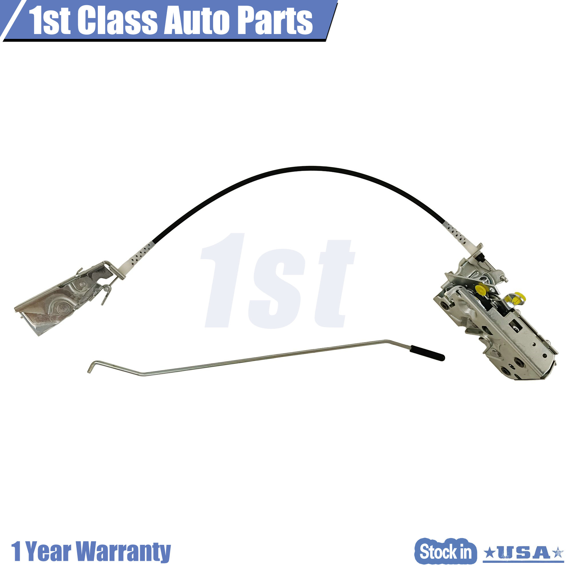 Door Latch Assembly Front Left For Ford F-150 F-250 F-350 Bronco