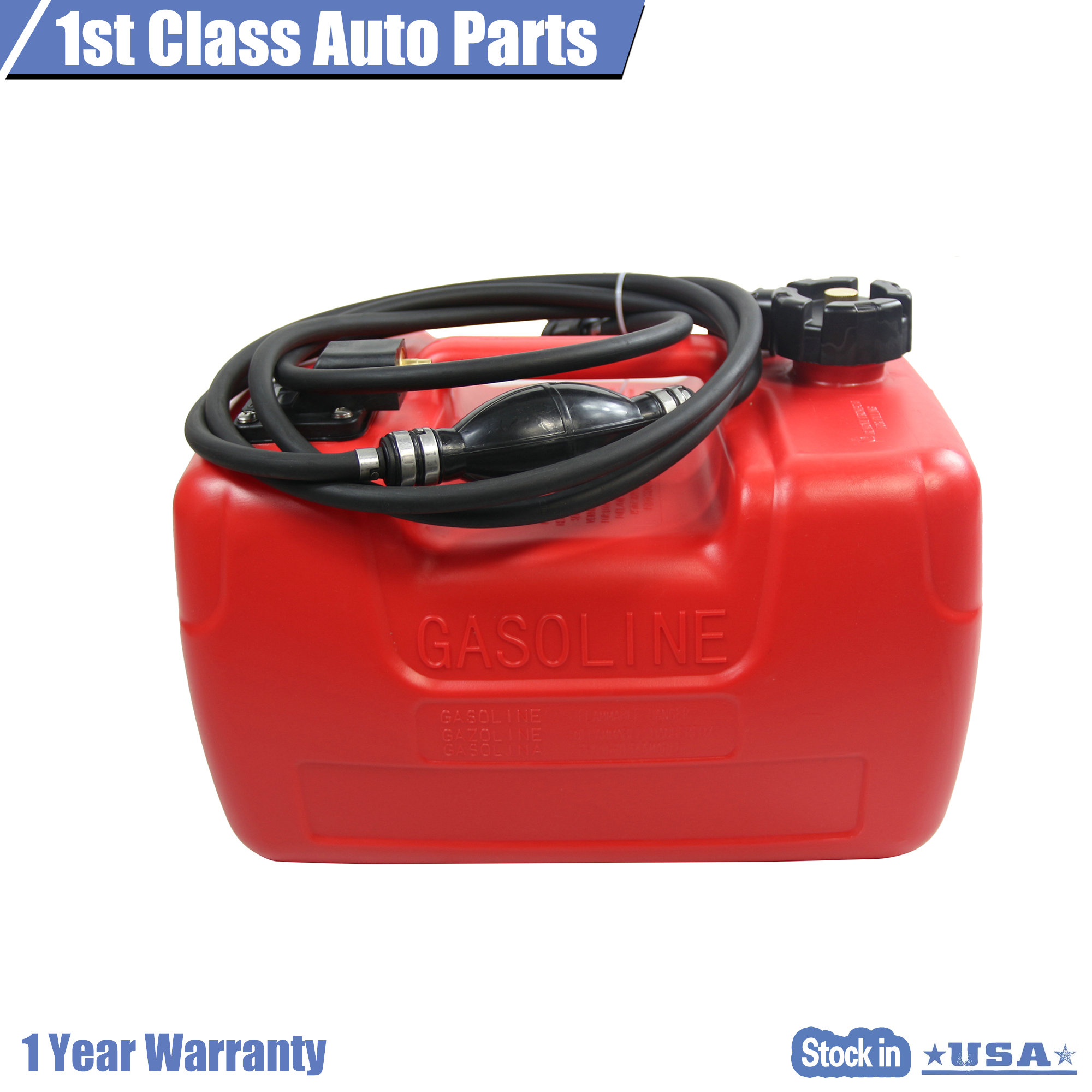 3.2 Gallon 12L Portable Marine Tank External Fuel Tank