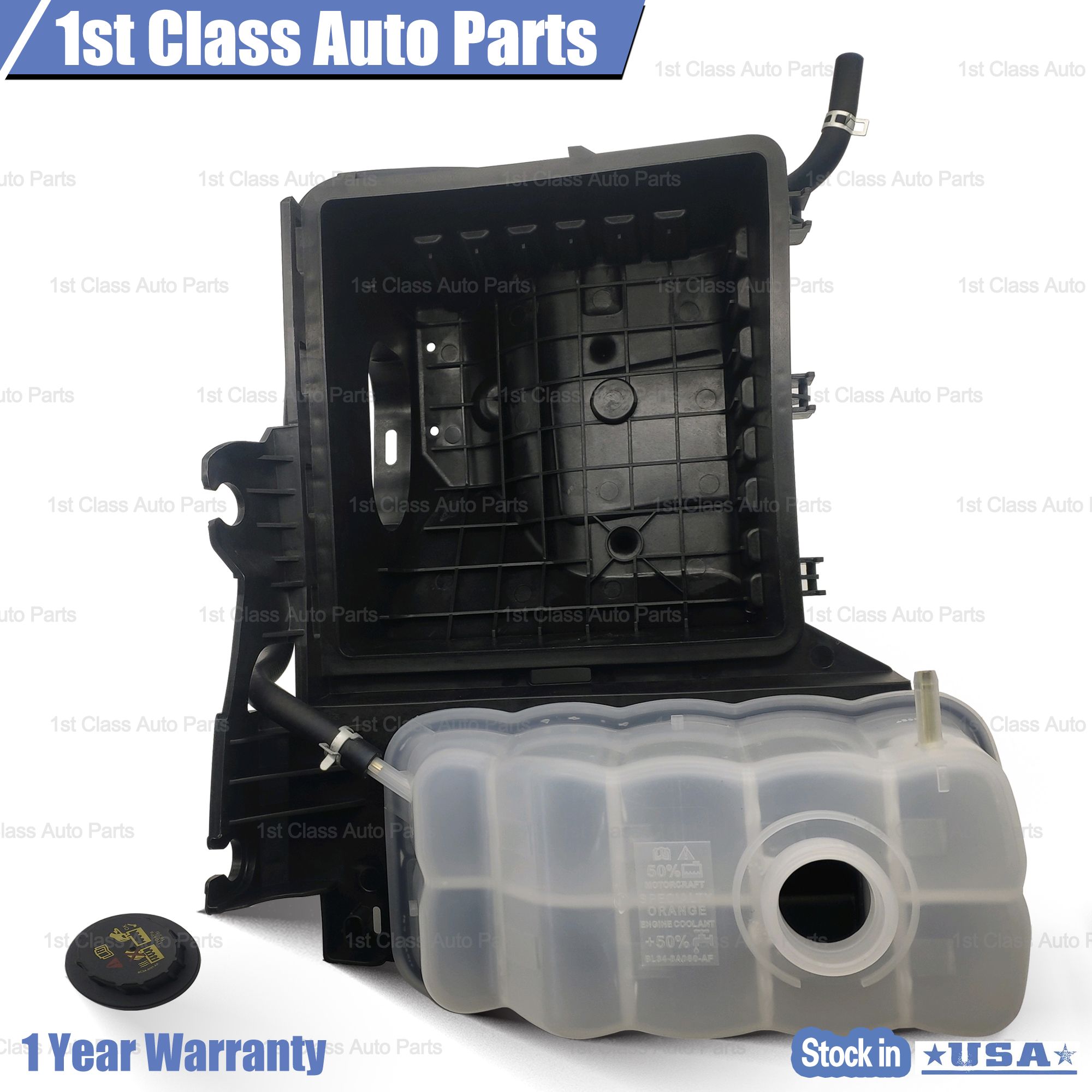 MiCCiKA Coolant Reservoir Tank With Cap - Compatible With Ford Expedition, F-150, Lincoln Navigator - View #14