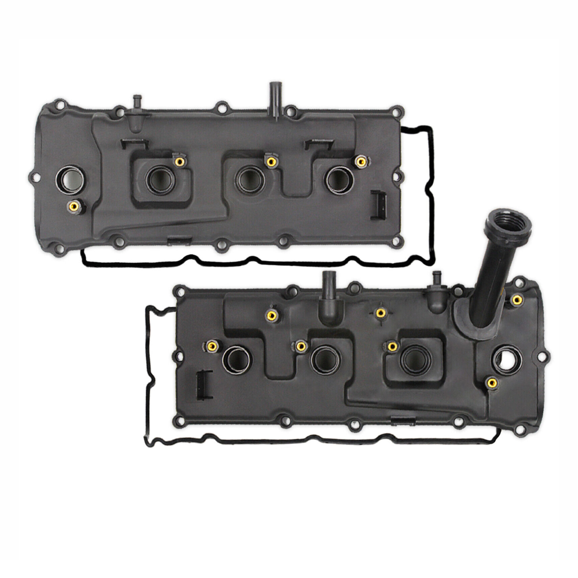 Left & Right Engine Valve Cover w/ Gaskets For Infiniti QX56