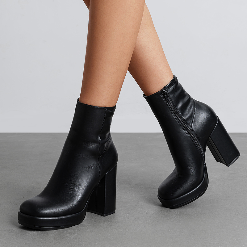 TODAYFUL /トゥデイフル Platform Leather Boots – ラヴィアン