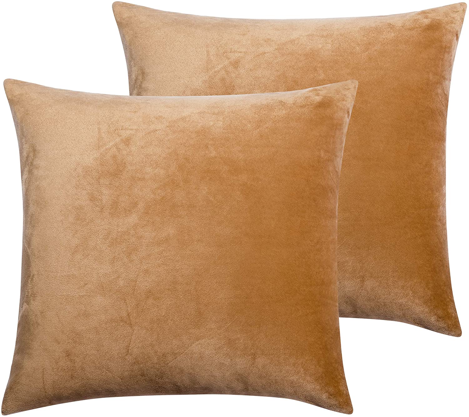 Throw Pillow Covers Set of 2 Sofa Decor Velvet Cushion Case All Sizes All Colors - Picture 14 of 48