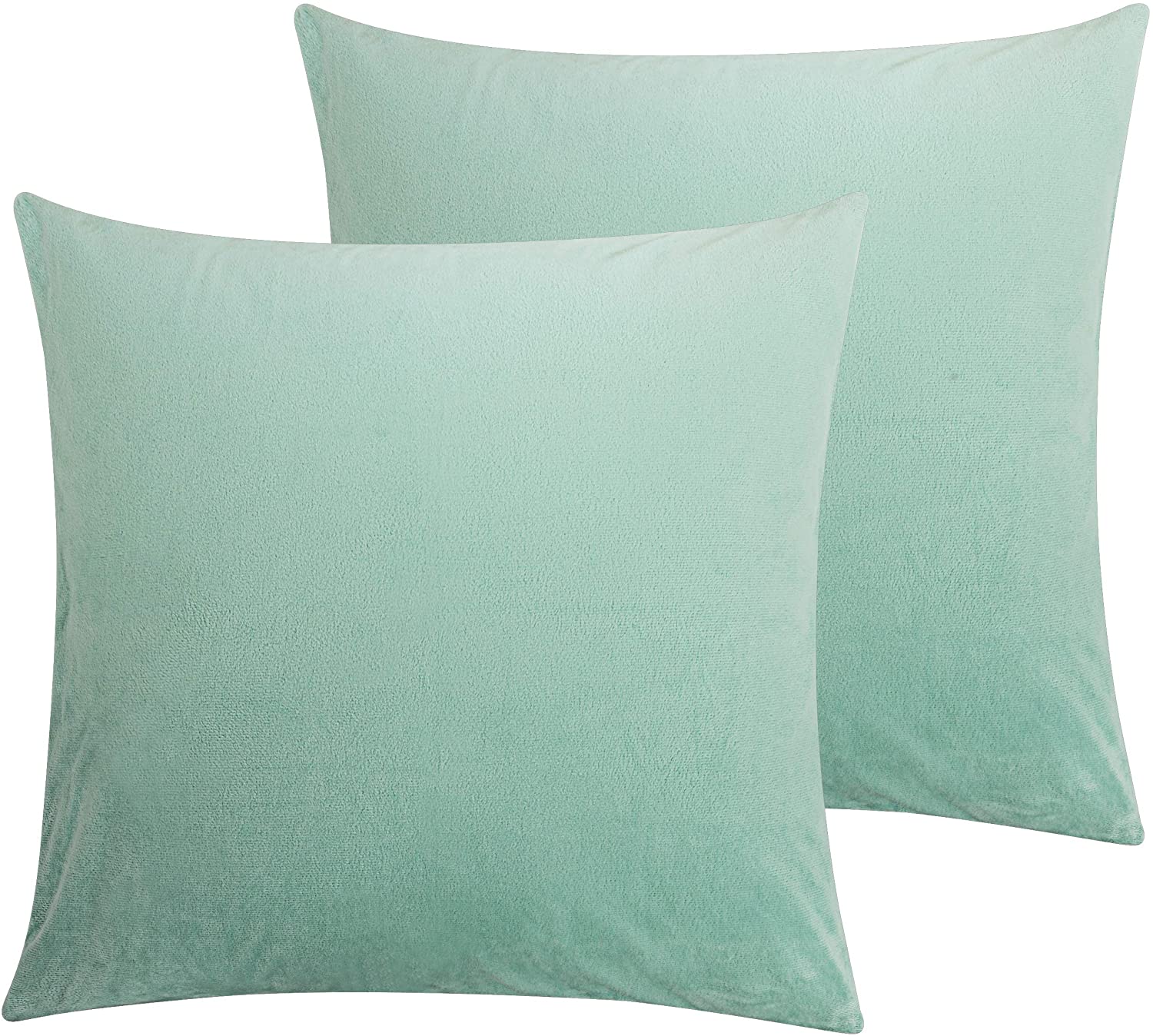 Throw Pillow Covers Set of 2 Sofa Decor Velvet Cushion Case All Sizes All Colors - Picture 44 of 48