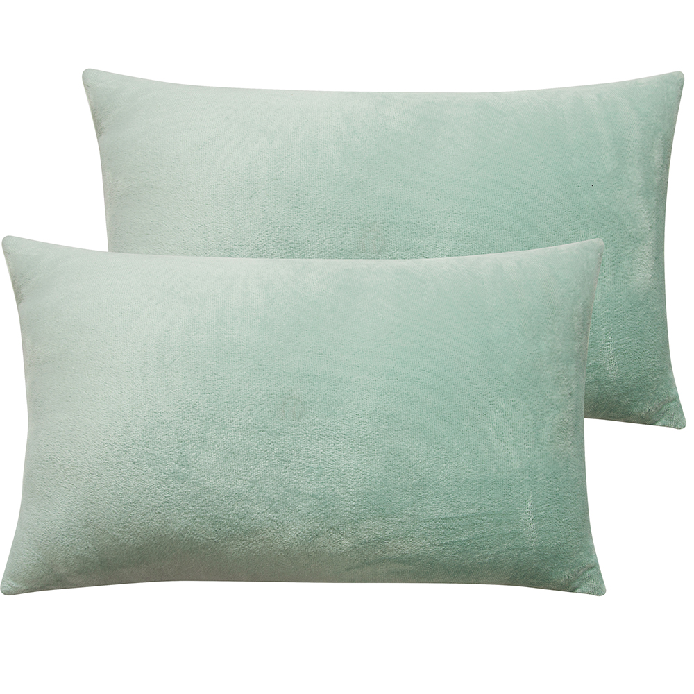 Throw Pillow Covers Set of 2 Sofa Decor Velvet Cushion Case All Sizes All Colors - Picture 45 of 48