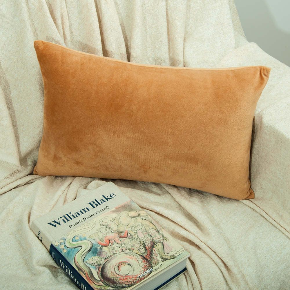 Zippered Velvet Queen King Luxury Pillowcases Ultra Soft Cozy Pillow Case 2Pcs - Picture 32 of 72