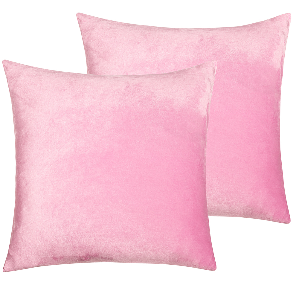 Throw Pillow Covers Set of 2 Sofa Decor Velvet Cushion Case All Sizes All Colors - Picture 32 of 48