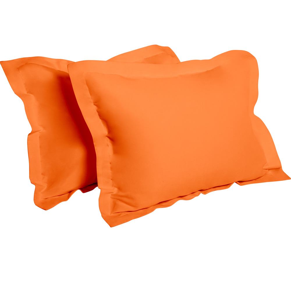 2 Pack Standard Queen King Microfiber Pillow Shams Pillowcase Cover Home Bedding - Picture 12 of 34
