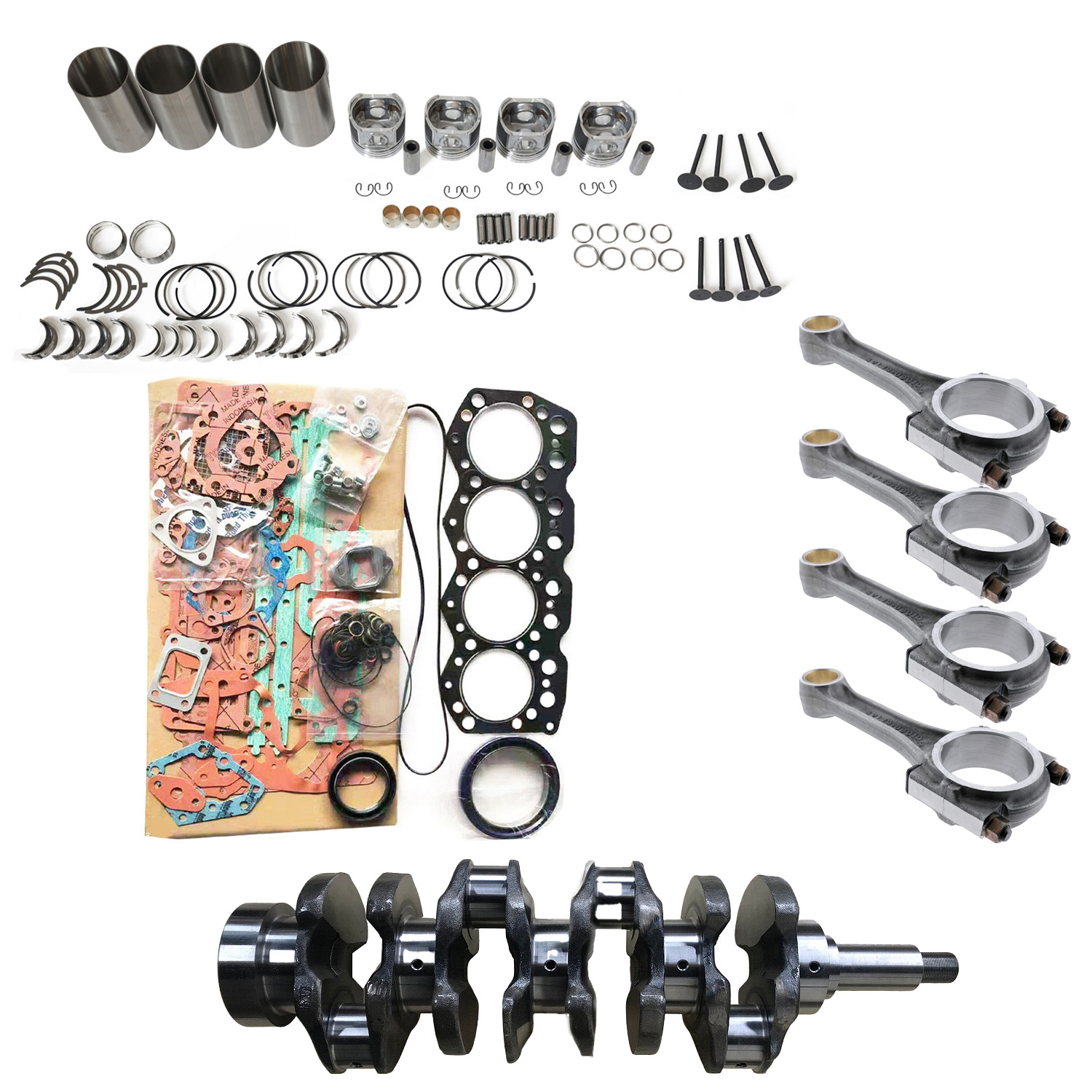 3064 Engine Overhaul Rebuild Kit fits Caterpillar Excavator 312C 312C L ...