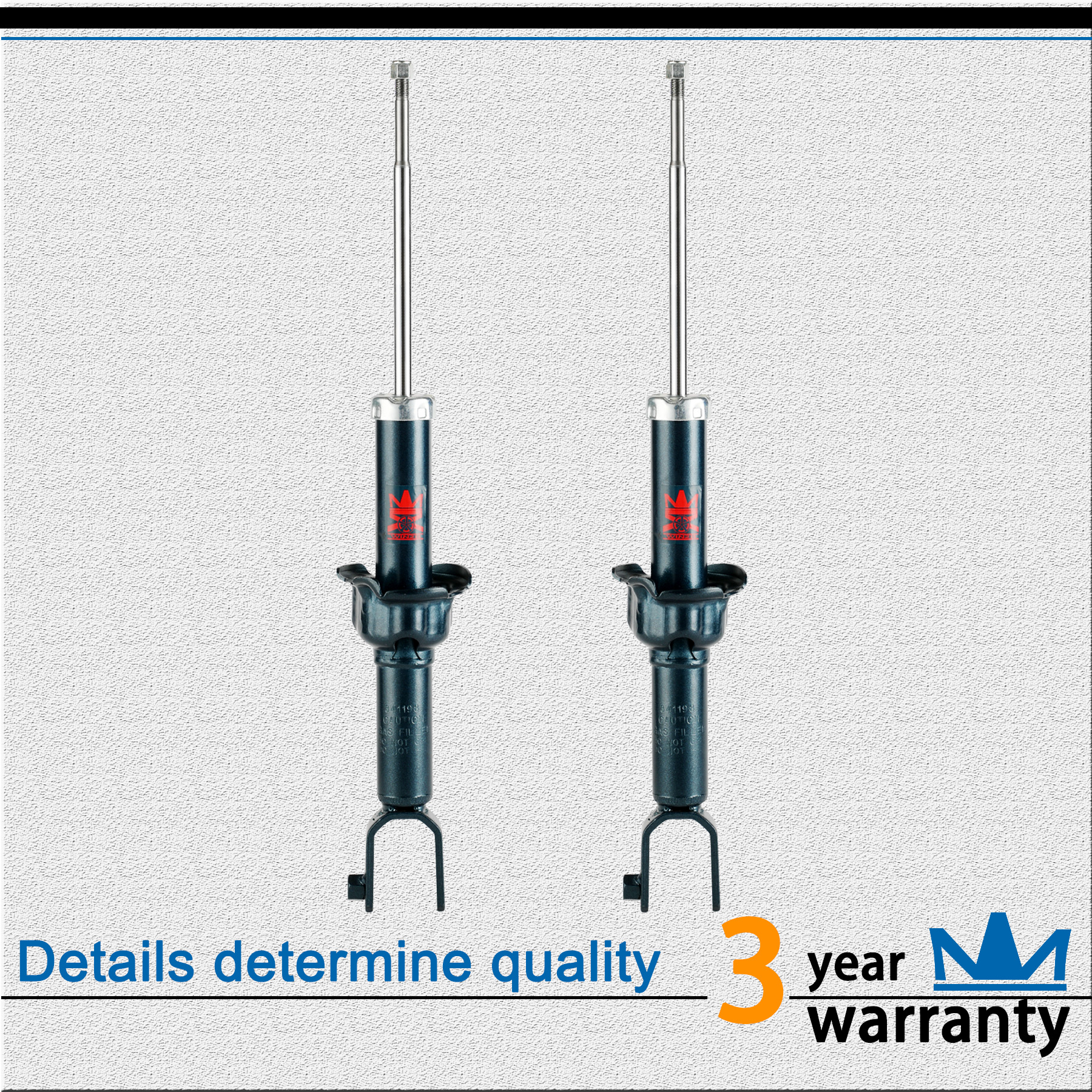 R SHO-FO9700F-BX F150 /& F250Ld #1300 Stem//Barpin ea Shock Absorber