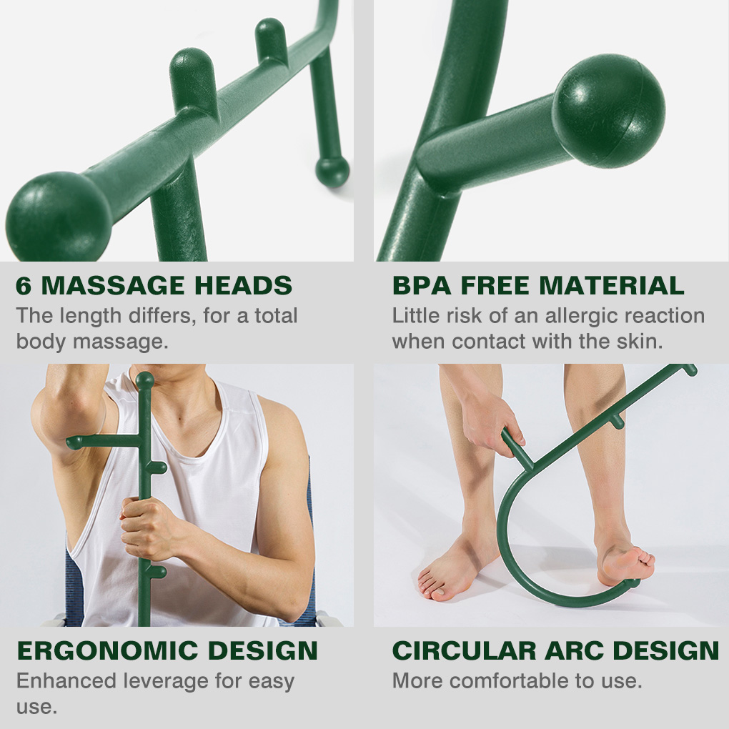 Theracane Back And Neck Self Massager Tool For Trigger Point Deep Pressure Ebay