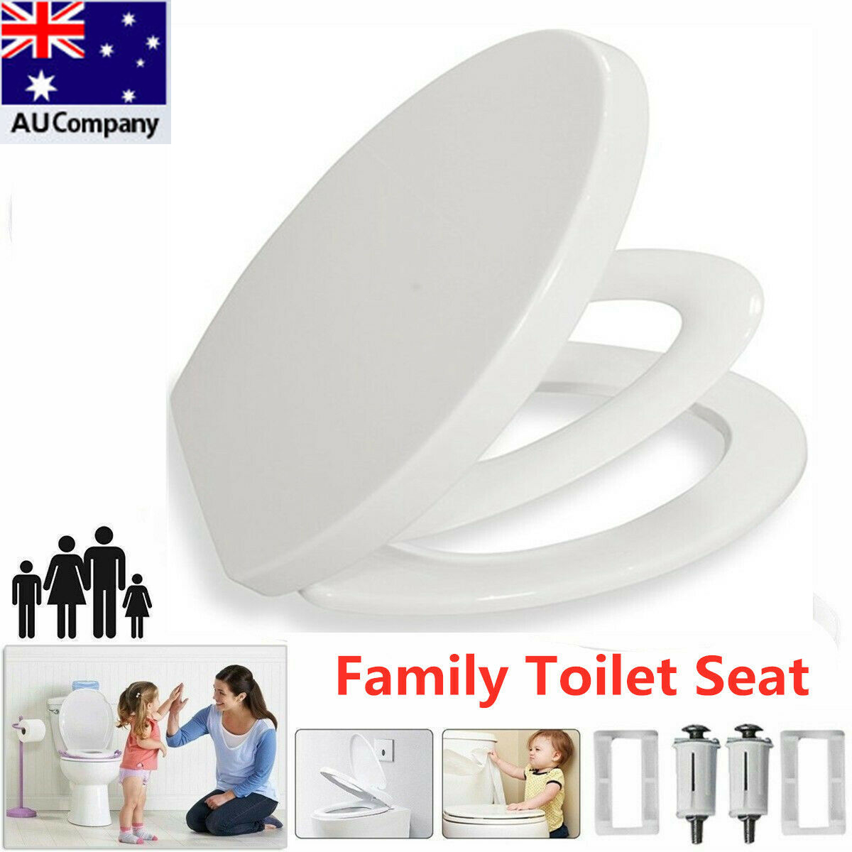 family toilet seat