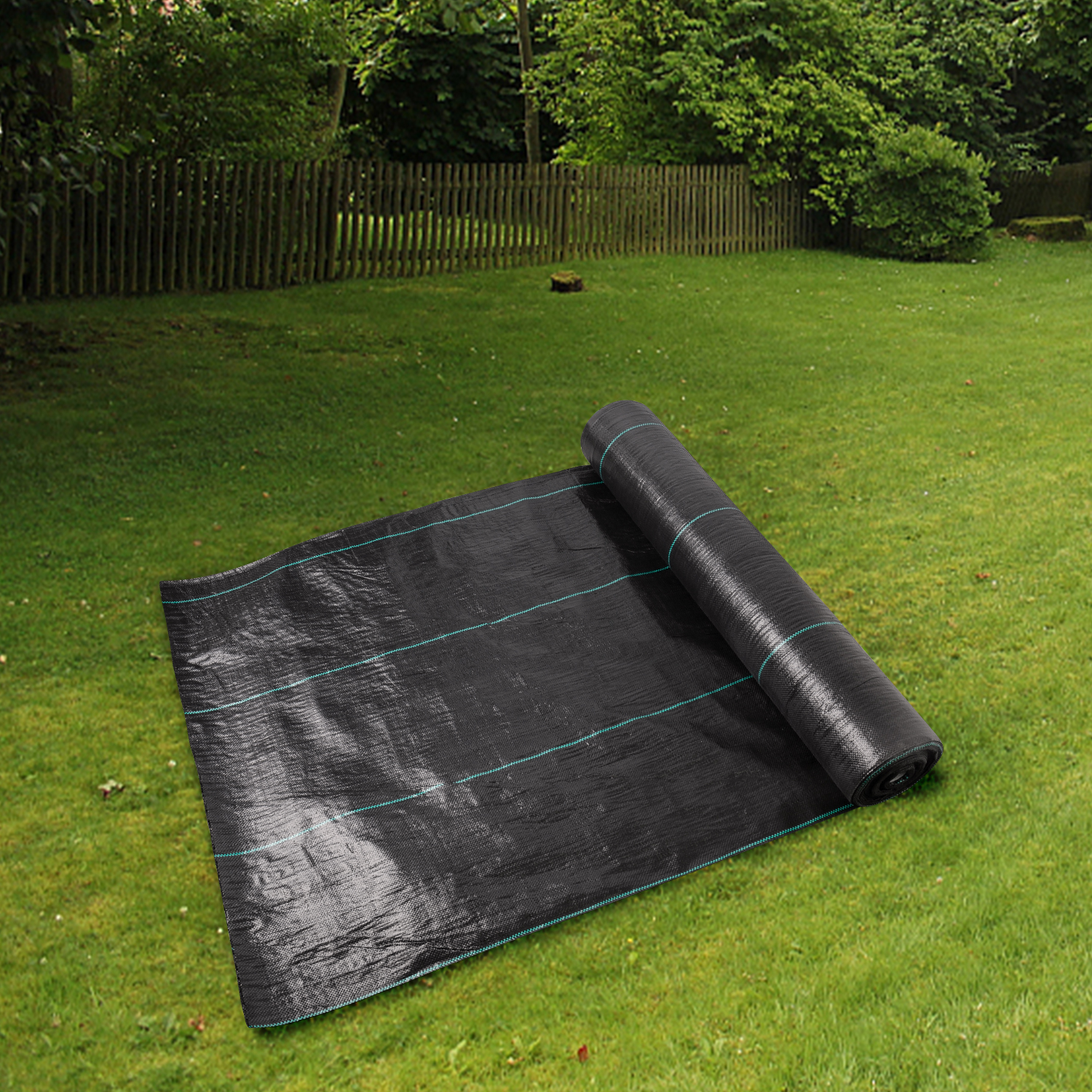 Heavy Duty Weed Control Fabric Membrane Garden Ground Cover Mat