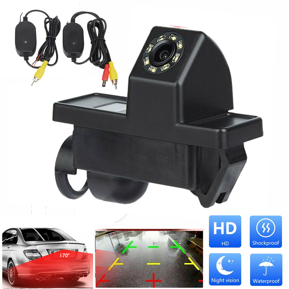 170° Kabellos Rückfahrkamera Funk Transmitter für Mercedes