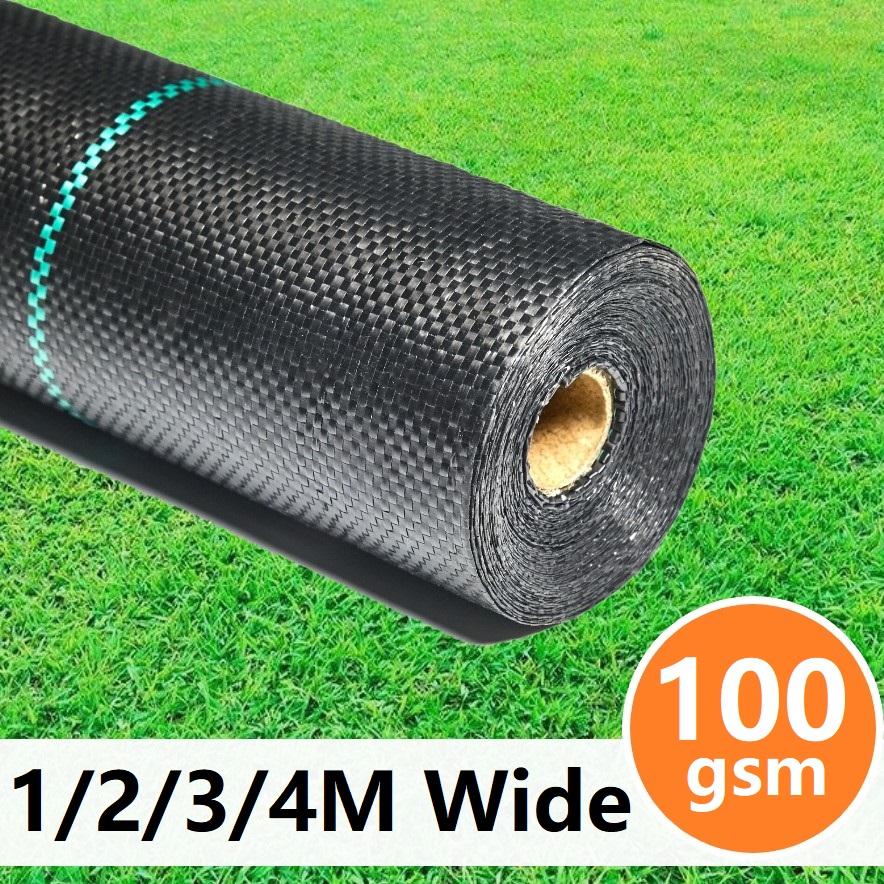 Heavy Duty Weed Control Fabric Membrane Garden Ground Suppressant ...