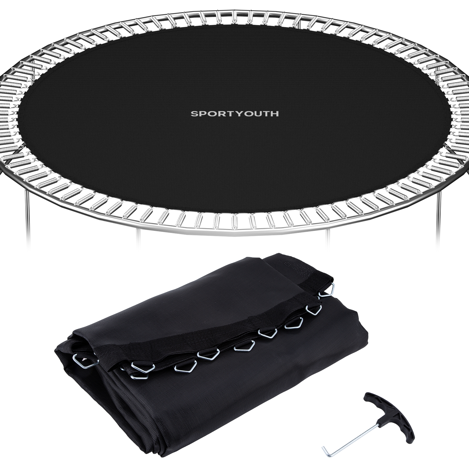 1415ft Waterproof Trampoline Mat Replacement for 7296 Rings Springs