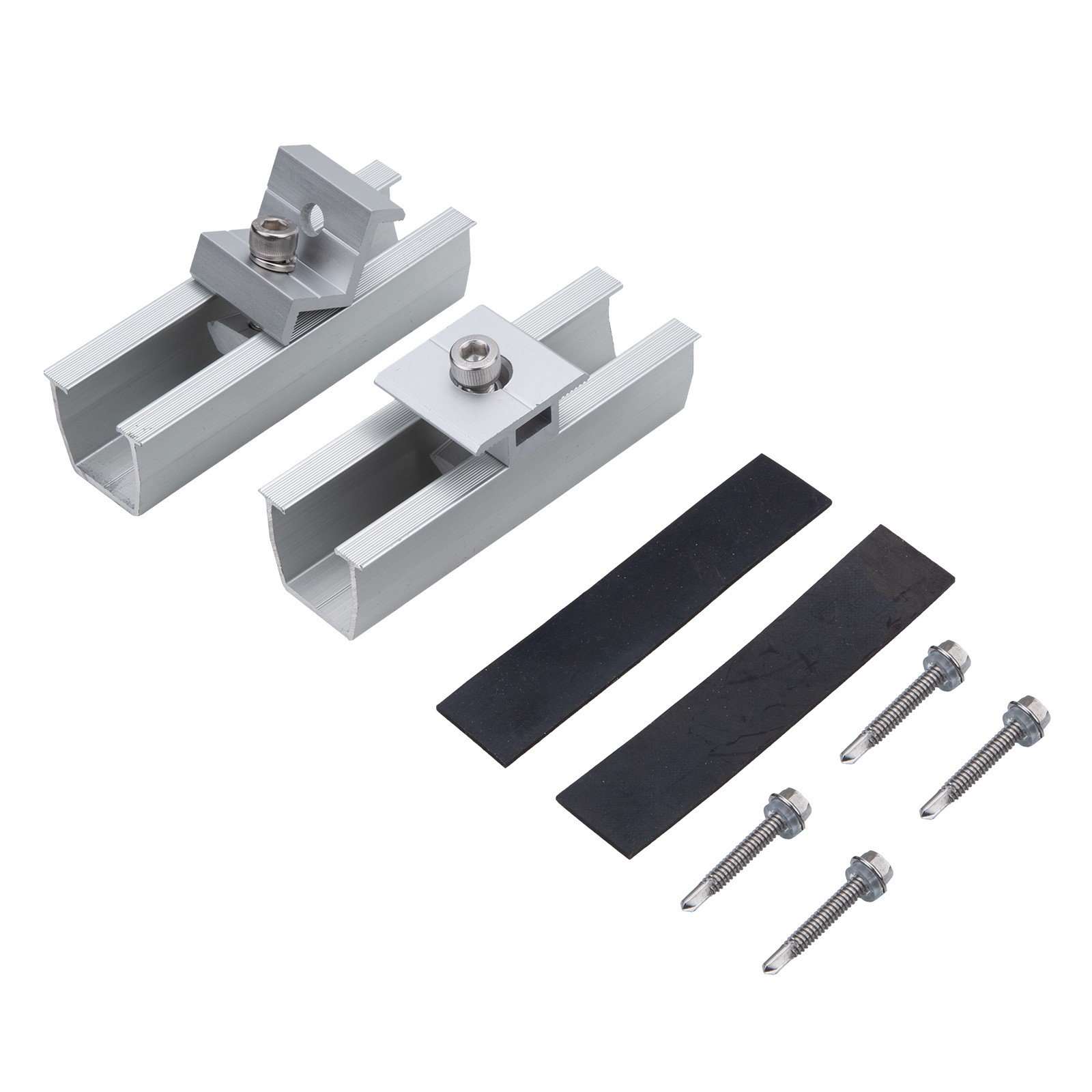 30mm Solar Panel Bracket Silver Photovoltaic Ground Mounting Roof Brackets - View #7