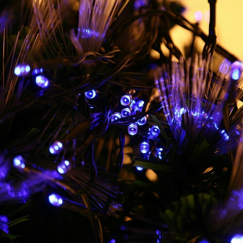 100 200 500 LED Solar String Lights Outdoor Garden Party Xmas Fairy Wedding Lamp