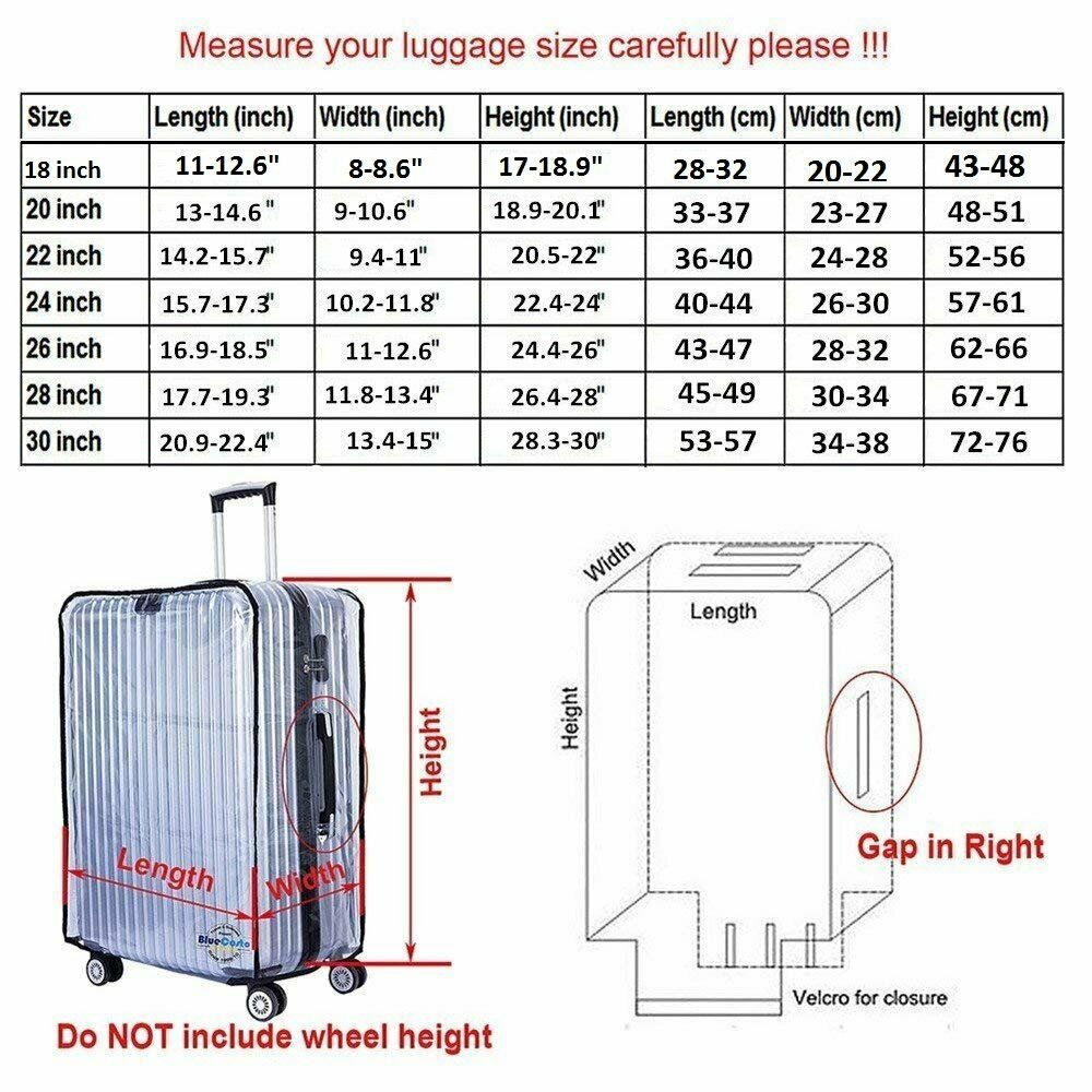 62 in luggage