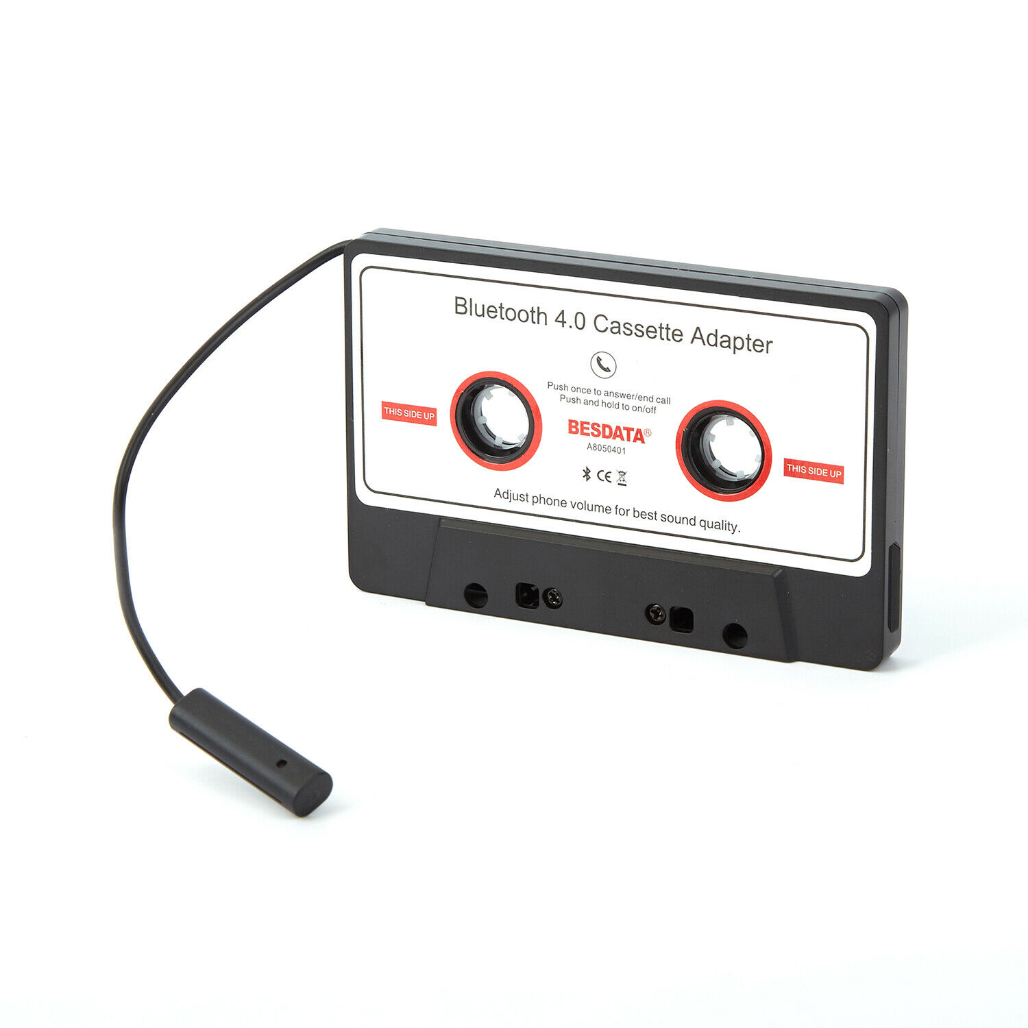 Купить Кассетные адаптеры CICMOD Bluetooth hand/free Car Cassette Audio Tape Adapter for iPhone