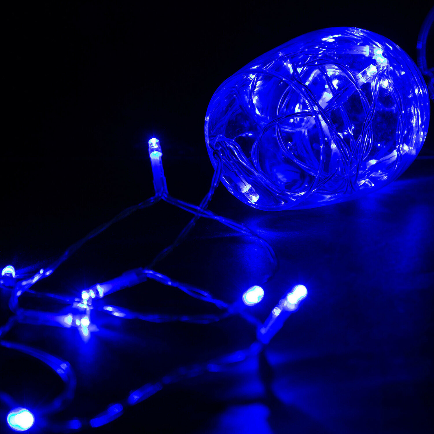 Batterie Solar USB LED Lichterkette Draht Außen Garten