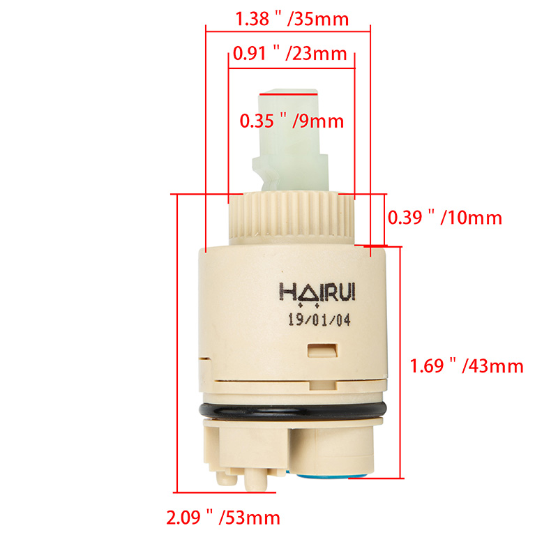 thumbnail 18  - 25/35/40mm Cartridge Inner Faucet Valve Water Mixer Tap Bathroom DIY Material