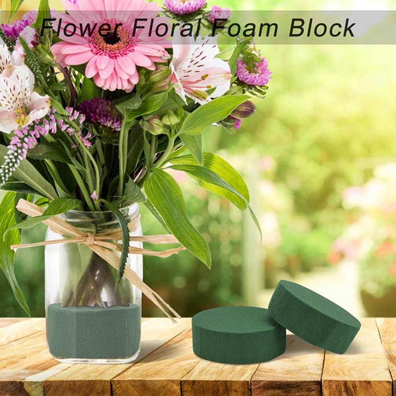 1/5/10/15Pcs Floral Foam Round Fresh Flowers Artificial Flower Styrofoam  Blocks