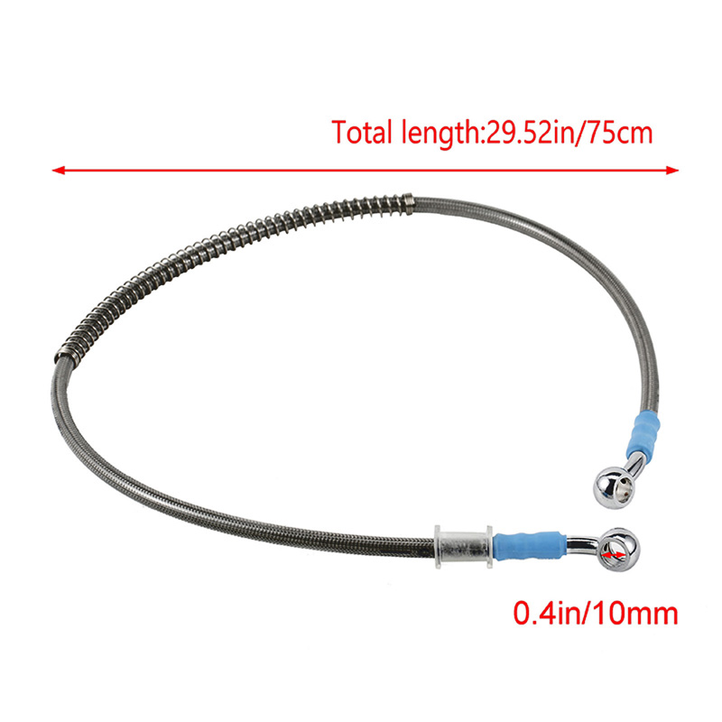 DOT Motorcycle Brake Oil Hose Line Motorbike Braided Oil Hose 39cm-200cm - Picture 28 of 32