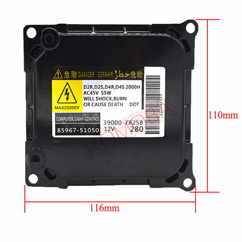 707号室 Xenon HID Ballast Headlight Controller for Toyota Previa