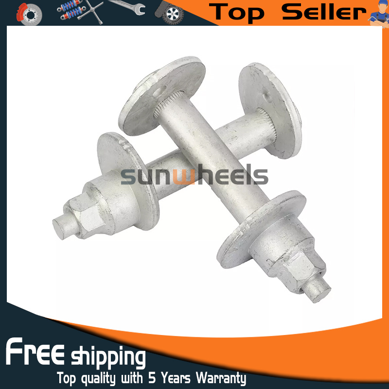 Front Alignment Camber Toe Adjustment Bolts, Lower Control Arm Cam