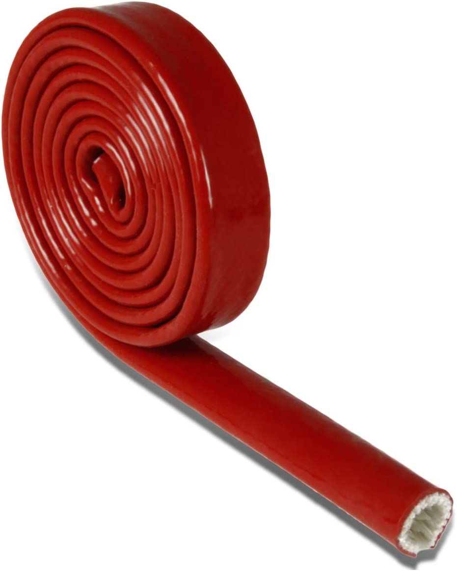 1M 3FT Black Fre Sleeve Brad Flame Heat Sheld 3/4 For 10AN Ol Fuel