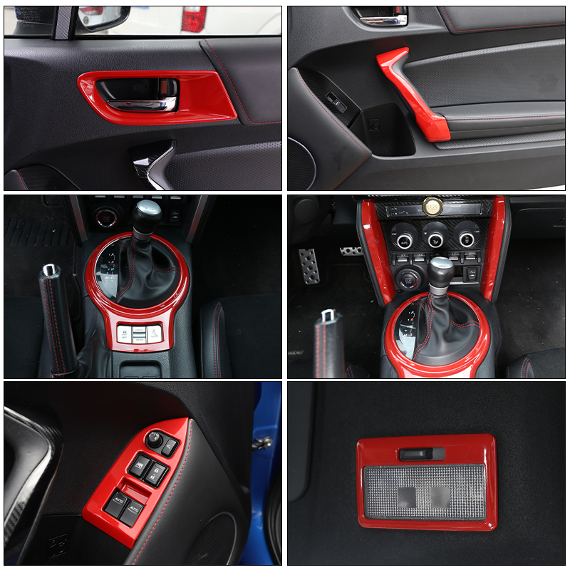 アクセサリー proot_interior For Toyot@ 86 Subaru BRZ 2012-2020 Scion FR-S Interior Decor Trim