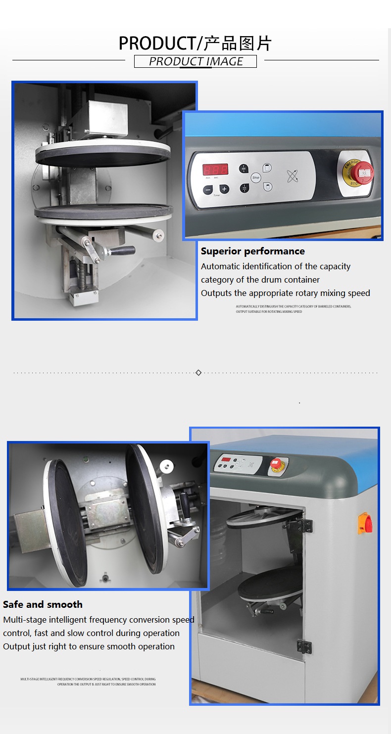 0.5L-20L Paint Shaker Mixer, Fully Automatic Rotary Ghana