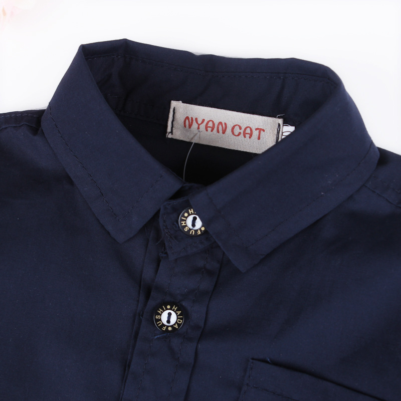 WESIDOM Toddler Boy Clothes 1-5T Gentleman Shirt Short Suspender Pants Bowtie Toddler Outfits 3pcs - View #5