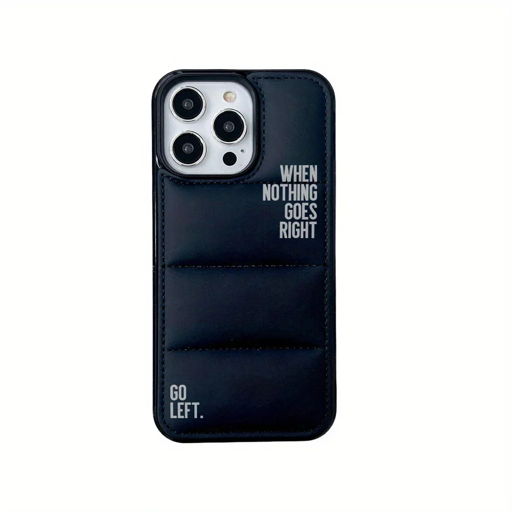 Puffer Case For IPhone 16 15 Pro Max 14 13 12 Phone Case